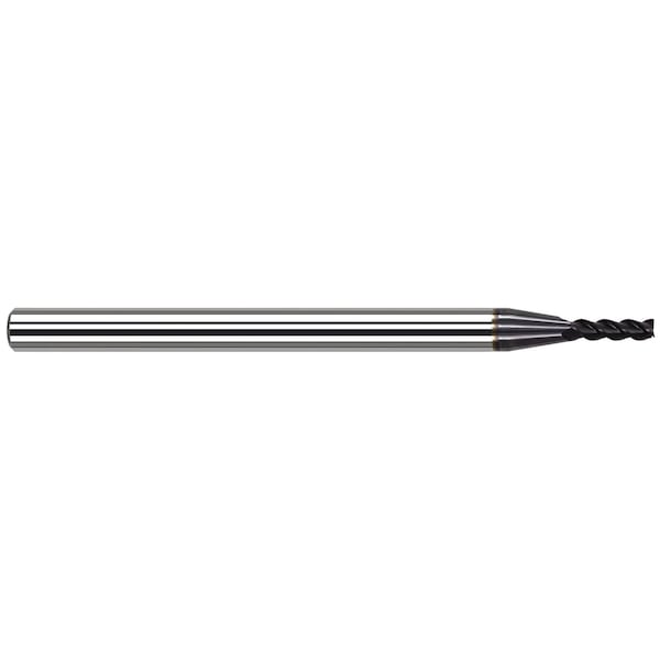 Harvey Tool 4 FL - 2.500 mm Cutter DIA x 0.200 mm Radius x 7.500 mm LOC - AlTiN Nano Coated 722951-C6 - main